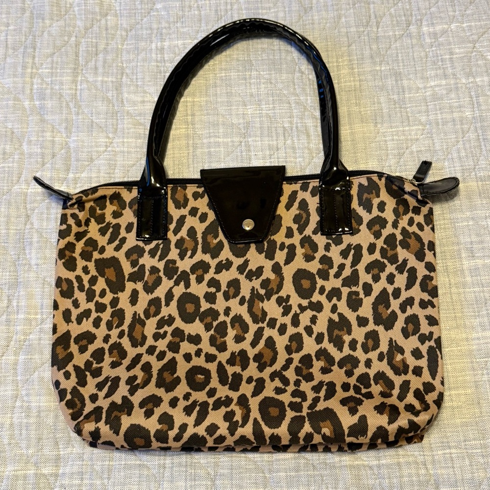 Leopard Print Tote Bag